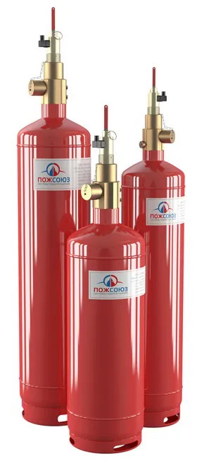 Модуль газового пожаротушения МГП-2-150-10-12